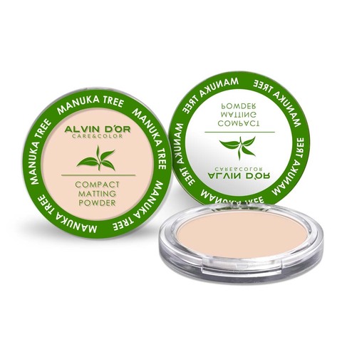 Alvin D`or PD-10 Пудра компактная Manuka Tree тон 01 pink beige 10г