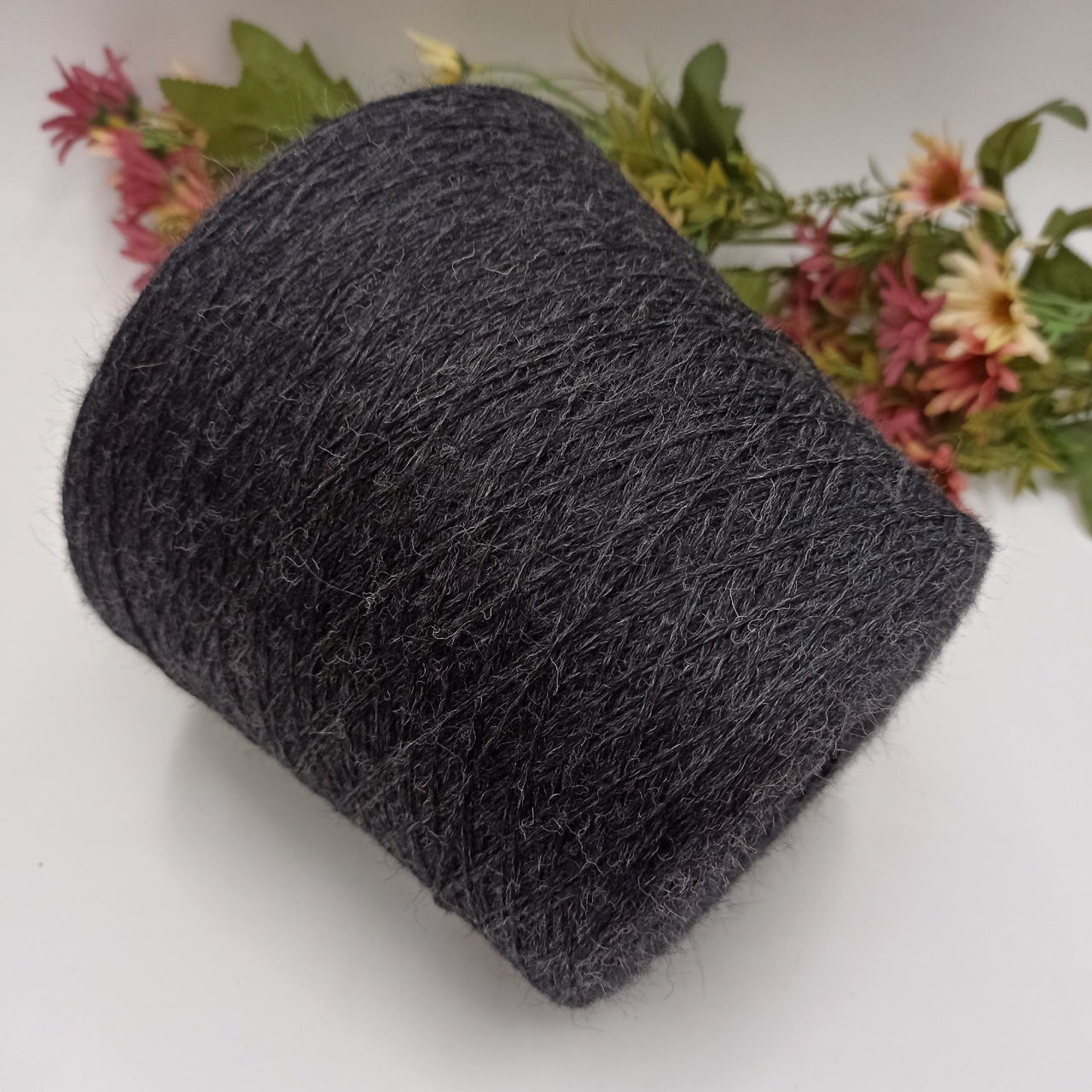 100% шерсть Transilana British wool - Charcoal 450м/100гр