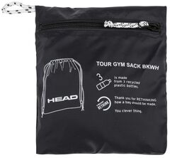 Мешок для обуви Head Tour Gym Sack - black/white