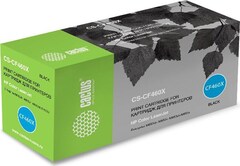 Картридж лазерный Cactus CS-CF460X CF460X черный (27000стр.) для HP Color LJ Enterprise M652dn, M653dn, M681dh