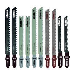 БИБЕР 85290 Набор полотен д/эл. лобз. универсальный 10шт(12/96)