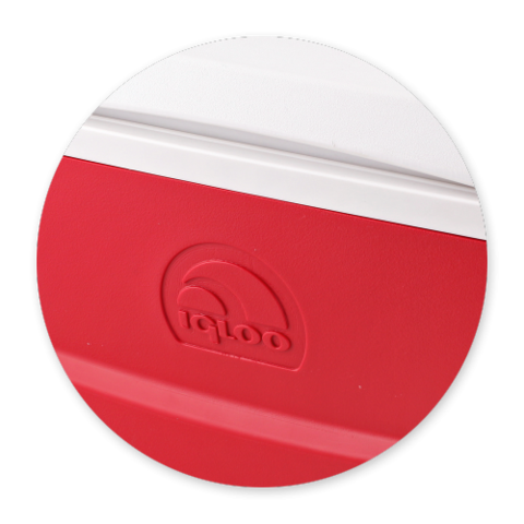 Изотермический пластиковый контейнер Igloo Island Breeze 48 Red