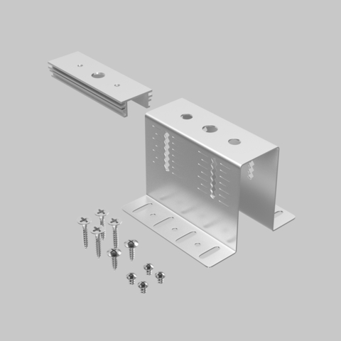 Комплектующие для накладной трековой системы Maytoni Accessories for tracks exility TRA034HCB
