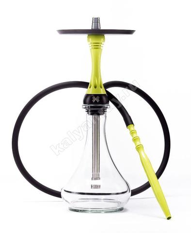 Кальян Alpha Hookah Model X - Yellow Fluor