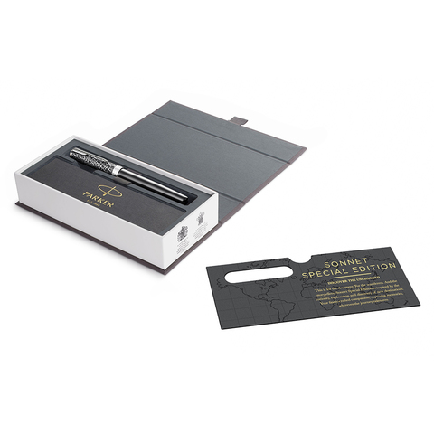 Ручка-роллер Parker Sonnet, Black CT (2054824)