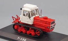 Tractor T-150 white-red 1:43 Hachette #122
