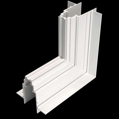 Угловой коннектор внешний для встраиваемого магнитного шинопровода Maytoni Technical TRA004OCL-22W белый