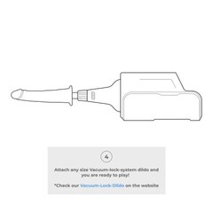 Адаптер для фиксации фаллоимитатора на Keon KIIROO