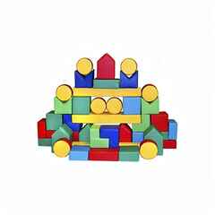 Набор мягких модулей "Юный строитель 40"