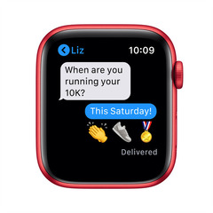 Смарт часы APPLE Watch Series 6 GPS, 44mm PRODUCT(RED) Aluminium Case with PRODUCT(RED) Sport Band (M00M3GK/A)