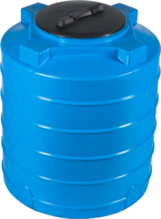 Бочка Ц500 Хромов 500 л. вертикальный (840x840x1050см;синий) - арт.560989