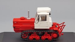 Tractor T-150 white-red 1:43 Hachette #122