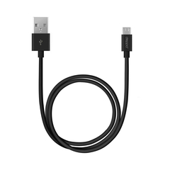 Кабель Deppa USB - micro USB, 3м, черный