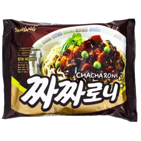 Лапша с соусом из черных бобов Чаджан Samyang Chacharoni, 140 гр