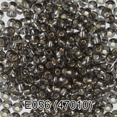 Бисер Чехия "GAMMA" круглый 5 10/0 2.3 мм E056 серый ( 47010 )