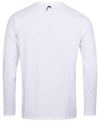Теннисная футболка Head Promo T-Shirt Long Sleeve M - white