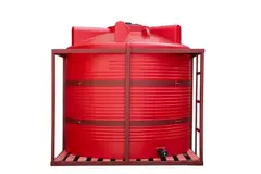 Кассета для перевозки ЖКУ 1*4500 Пластерра PT KAS 4500 л. (5000 л.) вертикальный (2080x2080x1930см;красный) - арт.561538