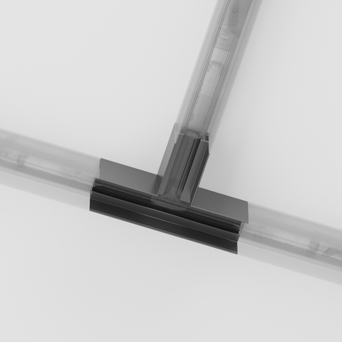 Коннектор для накладного магнитного шинопровода Maytoni Gravity TRA010CT-41B