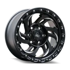 Диск колёсный литой AGILITY FORCE А723 R17 8.5 ET0 Matte Black W Milled Spokes