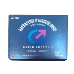 Возбуждющее средство Dapoxetine для мужчин (15 таб. + подарок желе для женщин)