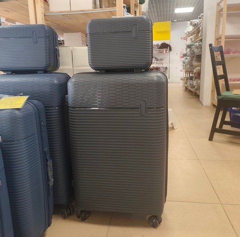 ДОРОЖНЫЙ ЧЕМОДАН SAFARI VASKA, размер XL, серый