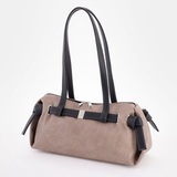 Сумка Саломея 2032 македония тауп + черный