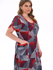 1351В Халат на пуговицах