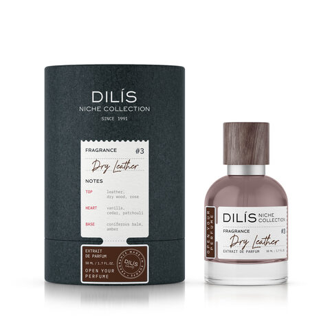 Dilis NICHE COLLECTION Духи д/муж  #3  DRY LEATHER (Ombre Leather Parfum Tom Ford) (771) 50мл