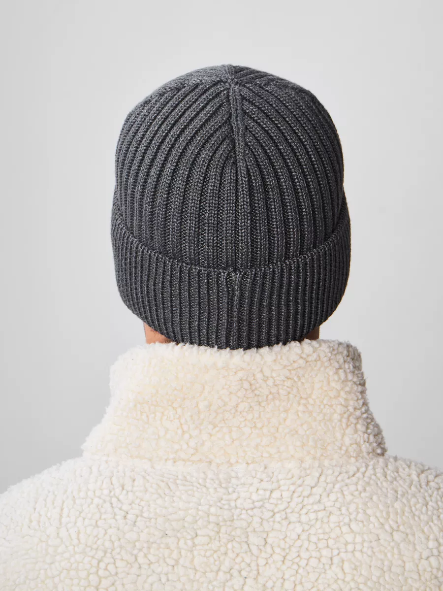 Шапка бини зимняя весенняя с флисом