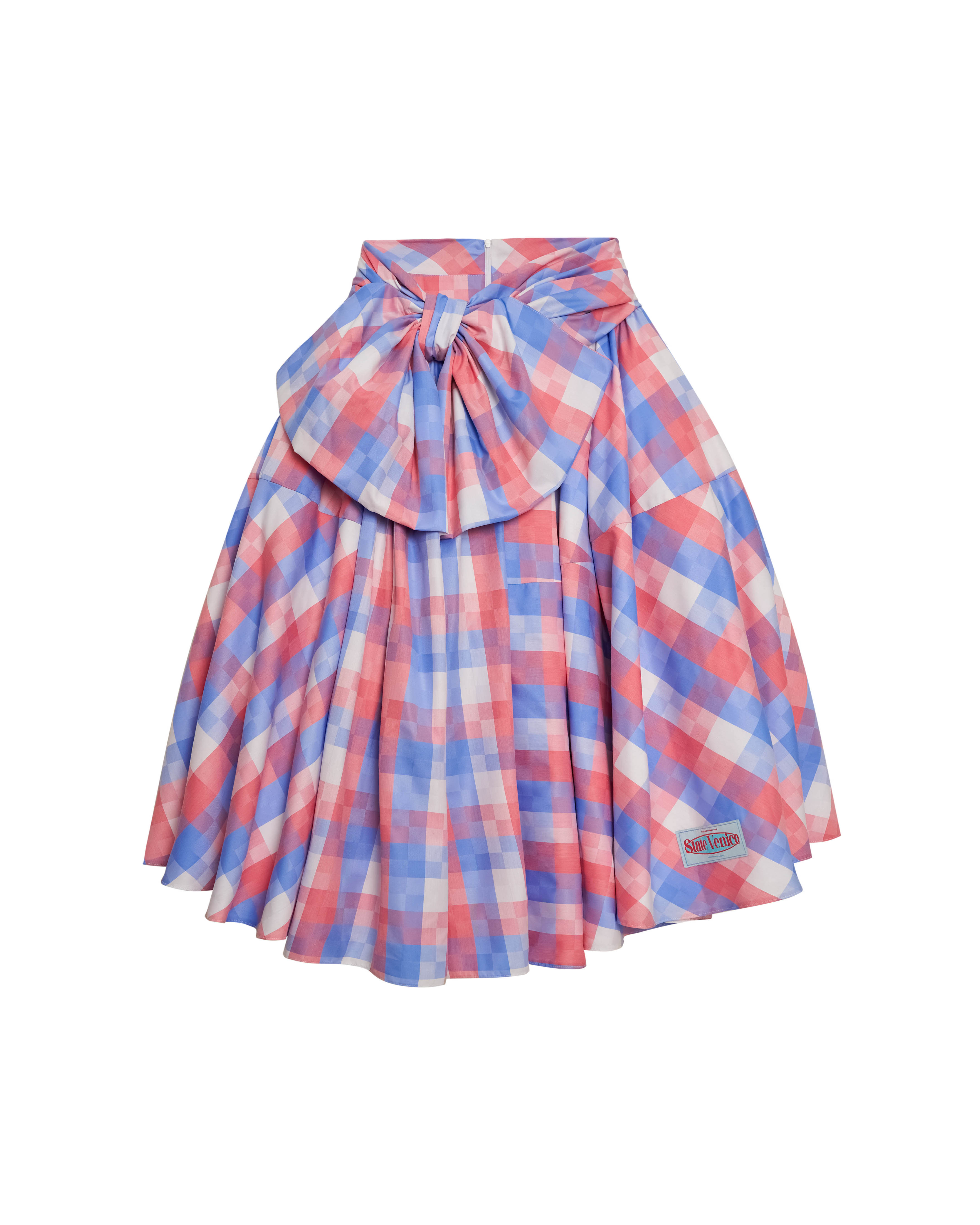 Пышная юбка с бантом