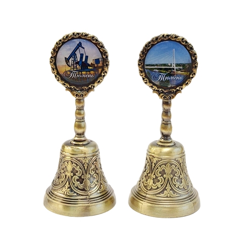 Урал Сувенир - Тюмень колокольчик металл №0001 Качалка