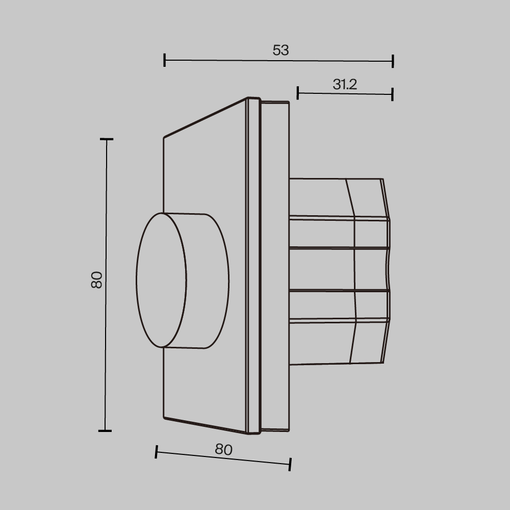 Панель управления Maytoni Lighting control 721033