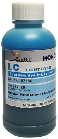 Чернила DCTec водорастворимые Z2100 Light Cyan (светло-голубой) 200 мл