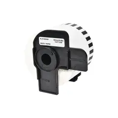 Совместимый ленточный картридж G&G GG-DK22205 (62x30 / DK-2205 / DK-22205) для Brother P-touch QL-500, QL-550, QL-70, черный