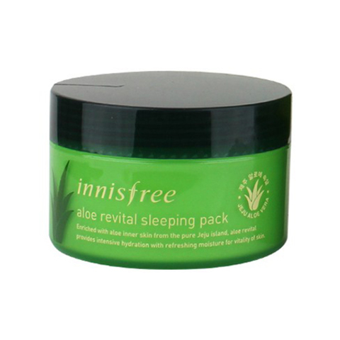 Innisfree Aloe Revital Sleeping Pack ночная оживляющая ночная маска с алоэ вера