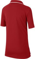 Детская футболка Nike Court B Dry Polo Team - gym red/white/white