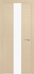 Межкомнатная дверь V-VI / Цвет Капучино / Остекление "Лакобель белое" / Двери Верда