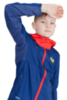 Детская беговая ветровка с капюшоном Nordski Run Patriot 23