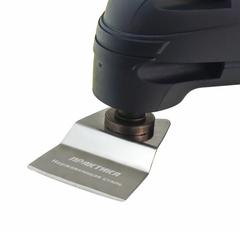 Насадка для МФИ ПРАКТИКА шабер прямой, Inox, для снятия краски и др., 74 мм (240-362) (Арт. 240-362)