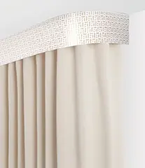 Пластиковый карниз с тиснением Legrand 2-х рядный Твил 2400 мм