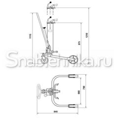 Бочкокат Noblelift YTC2