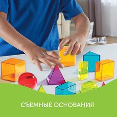 Игровой набор Объемные геометрические фигуры (14 элементов) Learning Resources, арт. LER4331