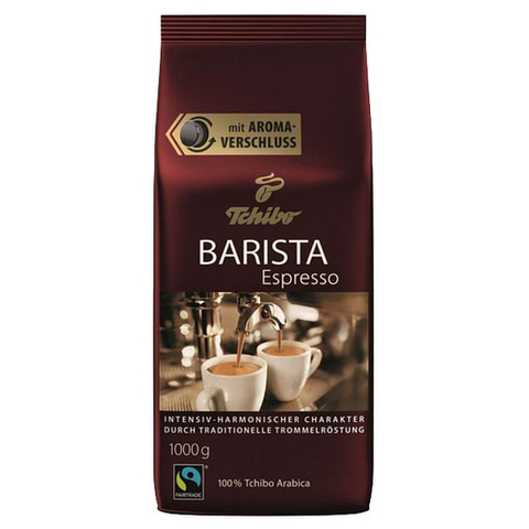купить Кофе в зернах Tchibo Barista Espresso, 1 кг (Чибо)