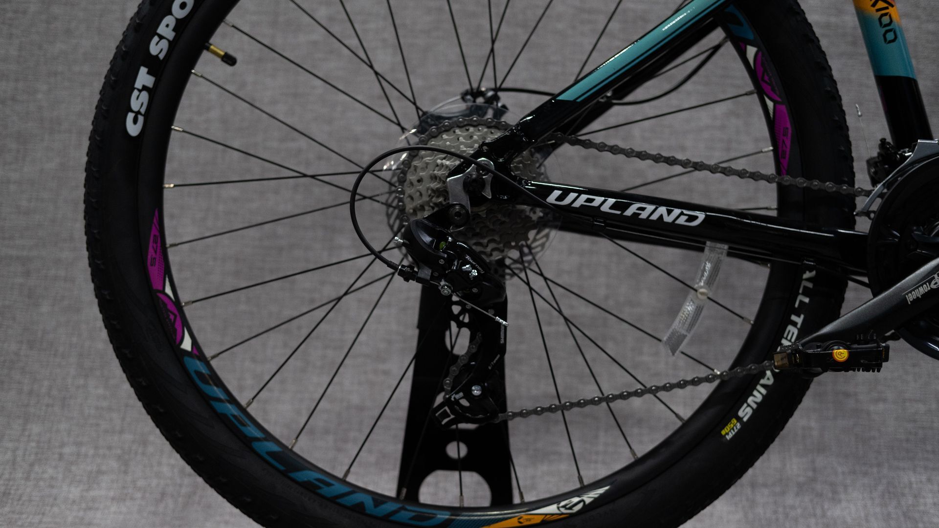 Upland X100 - 27.5" черно-голубой - Горные | iRide shop фото 3