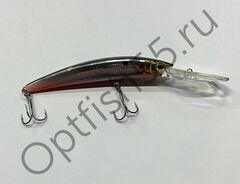 Воблер Rosy Down Crystal 110F 110мм, 15гр, загл.3,0-5,0м