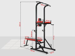 Турник-пресс-брусья со скамьей UnixFit POWER TOWER 120P BSPT120P
