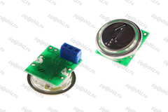 Кнопка (кнопочный модуль) ВКЛ13А-7-4И "1 этаж", круглая, с кодом Брайля