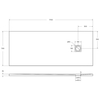 BelBagno TRAY-MR-UNO-AH-170/70-35-W TRAY-MR-UNO-AH-170/70-35-W Поддон из искусственного мрамора