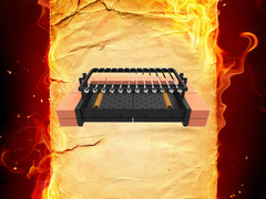 Встраиваемый мангал Inbrick 765 Air в интернет магазине Дымок