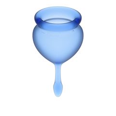 Набор синих менструальных чаш Feel good Menstrual Cup - 